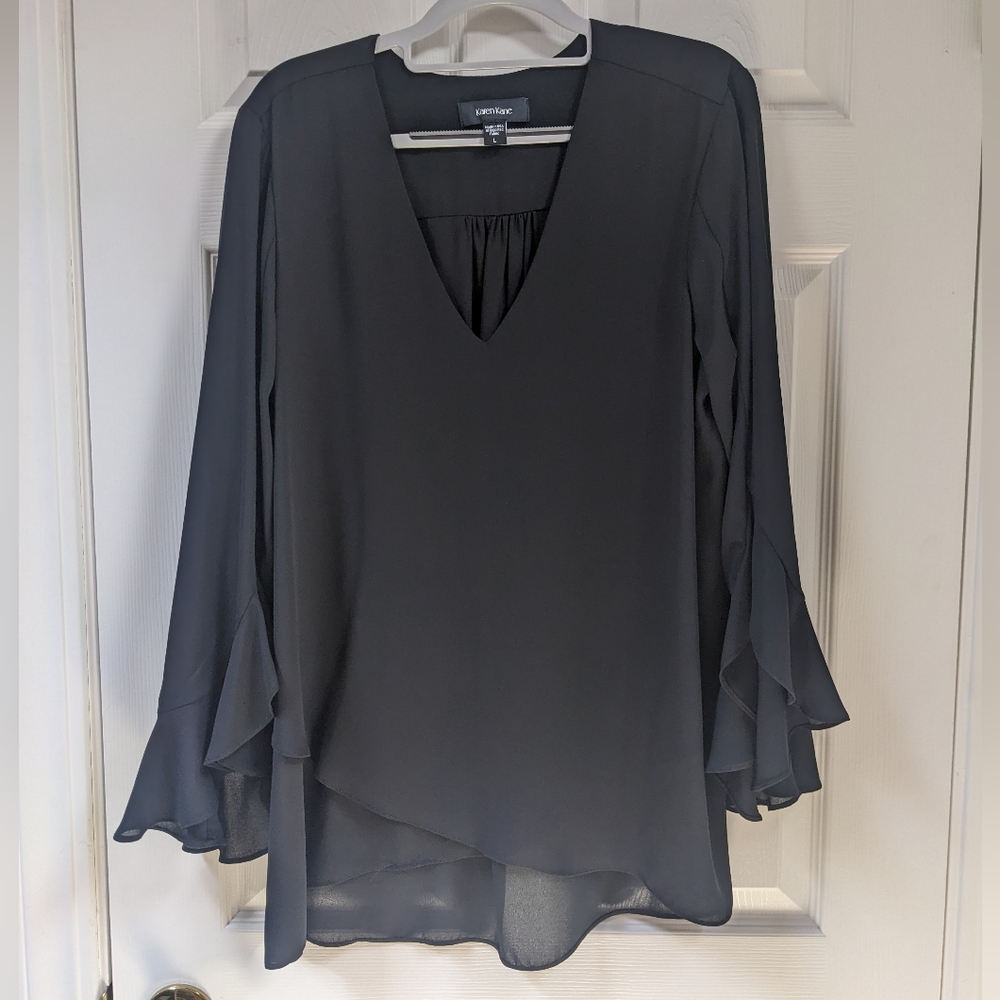 Karen Kane V-Neck Blouse